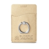Shimmer Card Holder With Metal Ring Phone Stand