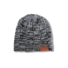 Fuzzy Lining Slouchy Beanie - Gray