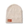 Trellis Knit Beanie - Oatmeal