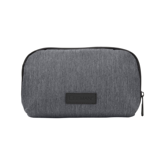 Versa Eco Friendly Tech Organizer Pouch - Black Heather