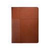 Tuscany Duo-Textured Padfolio - Tan