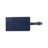 Tuscany Duo-Textured Luggage Tag - Blue-Navy