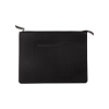 Italian Thermo PU Zip File Folder - Black