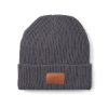 Cuffed Rib Knit Beanie - Gray