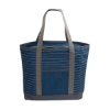 Strand Snow Canvas Tote Bag - Blue