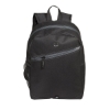 Front Zipper Color Laptop Backpack - Black-Gray