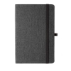 Strand Snow Canvas Bound Journal Notebook 5.5" X 8.27" - Black