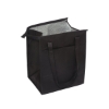 Insulated Shopping Tote Bag - Black