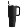 40 oz Vacuum Insulated Stainless Steel Travel Tumbler - Black