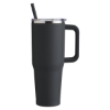 40 oz Vacuum Insulated Stainless Steel Travel Tumbler - Dark Charcoal
