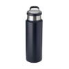 22 oz Vacuum Insulated Water Bottle With Push-Lock Lid - Dark Navy