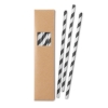Paper Straw Set - Black