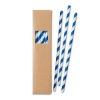 Paper Straw Set - Blue-Reflex