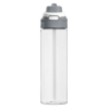 28 oz Iris Recycled PET Flip Straw Bottle - Clear