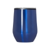12 oz Budget Stemless Wine Tumbler With Lid - Blue