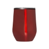 12 oz Budget Stemless Wine Tumbler With Lid - Red