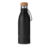19 oz Double Wall Vacuum Insulated Bottle With Cork Lid