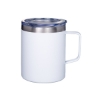 12 oz Vacuum Insulated Stainless Steel Coffee Mug - White