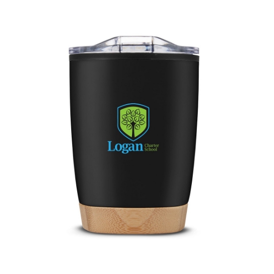 12 oz Symmetry Tumbler With Bamboo Base