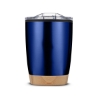 12 oz Symmetry Tumbler With Bamboo Base - Blue-Reflex