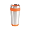 16 oz Blue Monday Travel Tumbler - Orange