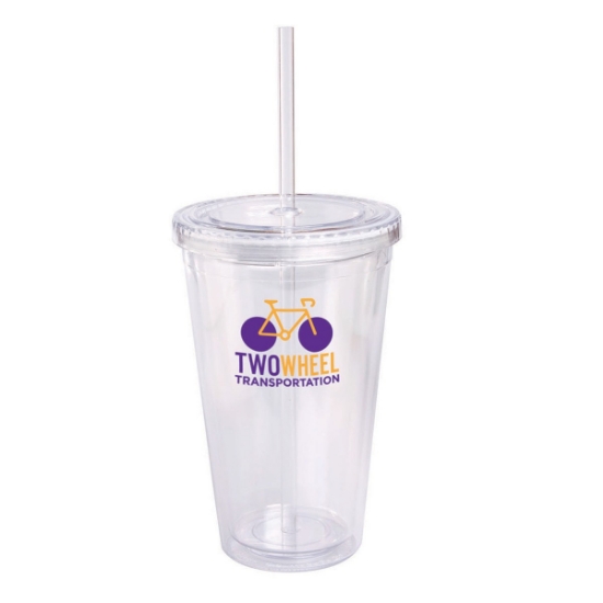 16 oz Double Wall Cool Acrylic Tumbler