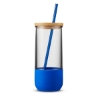 20 oz Vivify Straw Tumbler With Silicone Grip - Blue-Reflex
