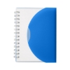 Curve Medium Spiral Notebook 4.25" x 5.25" - Translucent Royal