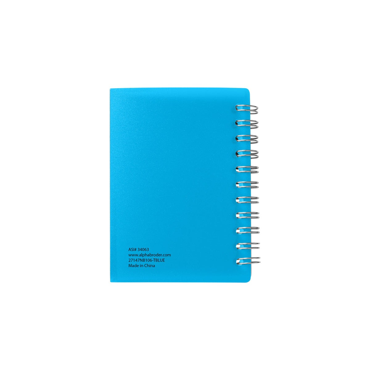Promotional Curve Small Spiral Notebook 3.25x4.25 | Save Your Ink