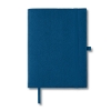 Felt Cover With Refillable Journal Notebook 6.5" X 8.7" - Blue-Navy