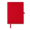 Felt Cover With Refillable Journal Notebook 6.5" X 8.7" - Red