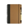 Contrast Paperboard Spiral Notebook & Pen 5.5" x 7.125" - Green-Hunter