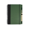 Contrast Paperboard Spiral Notebook & Pen 5.5" x 7.125" - Brown