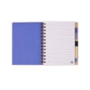 Globe Die Cut Spiral Notebook & Pen 5.875" x 7"