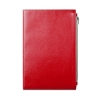Element Softbound Journal With Zipper Pocket 5.7" X 8.5" - Red