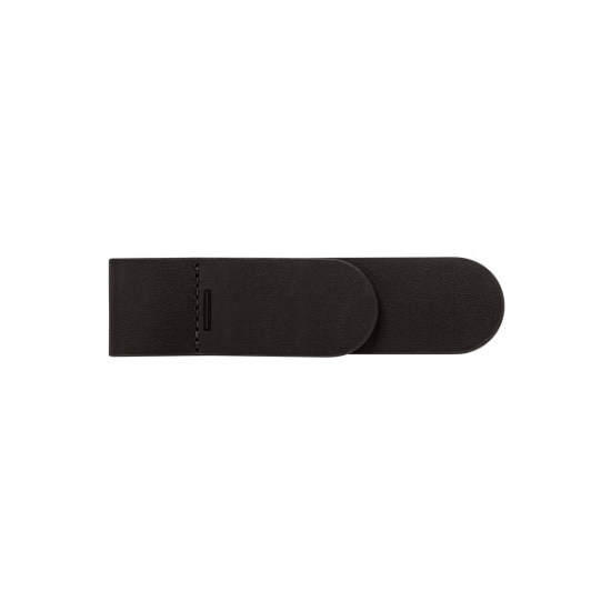 Magnetic Bookmark with Pen Holder - Black