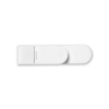 Magnetic Bookmark with Pen Holder - White