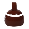 Football Shape Cow Bell - Brown