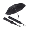 44" Arc Vented Auto Open Folding Umbrella - Black