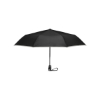 42" Auto-Open Umbrella With Reflective Trim - Black