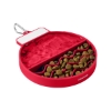Travel Pet Feeder Suction Mat - Red