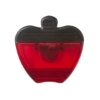Recycled PS Apple Shape Magnetic Memo Clip - Translucent Red