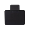Recycled PS Rectangle Shape Magnetic Memo Clip - Black