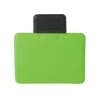Recycled PS Rectangle Shape Magnetic Memo Clip - Lime Green