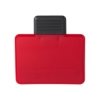 Recycled PS Rectangle Shape Magnetic Memo Clip - Red