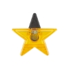Recycled PS Star Shape Magnetic Memo Clip - Translucent Royal