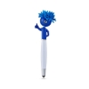 Thumbs Up Screen Cleaner With Stylus Pen - Blue