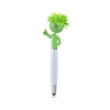 Thumbs Up Screen Cleaner With Stylus Pen - Green-Lime