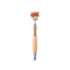 Wheat Straw Screen Cleaner With Stylus Pen - Orange