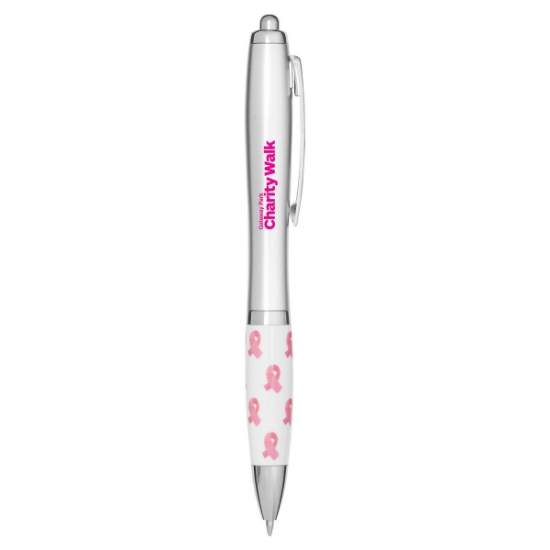 Breast Cancer Awareness Pink Ribbon Ballpoint Pen